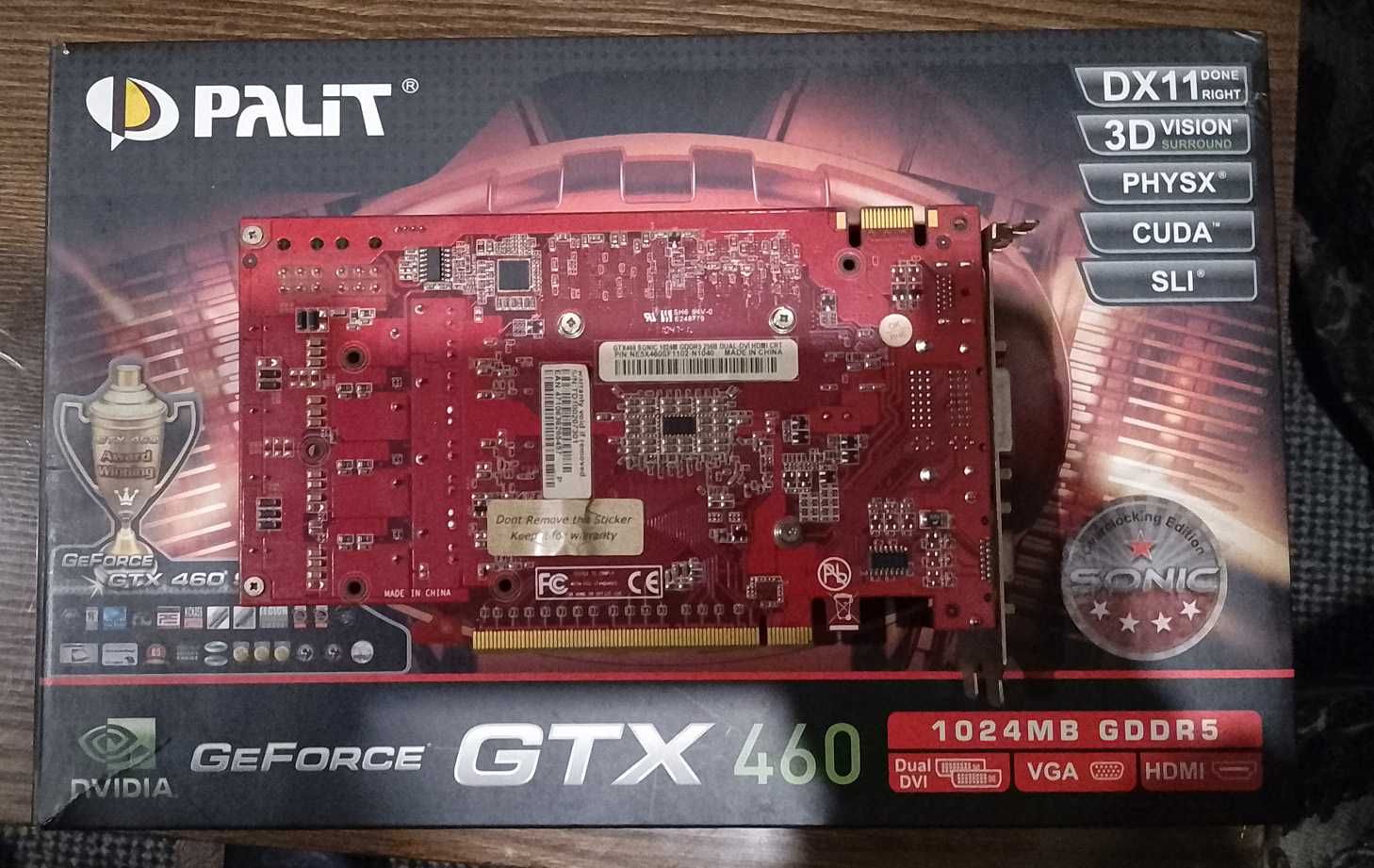 Відеокарта GTX 460 1GB потребує ремонту