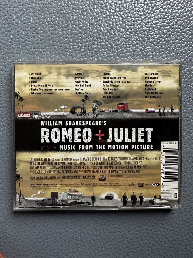 płyta CD William Shakespeare's Romeo + Juliet (Soundtrack)