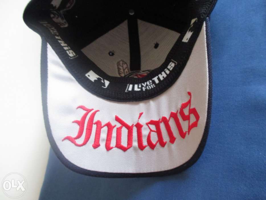 Cleveland indians mlb baseball cap - bone novo c/etiqueta
