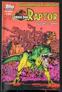 Komiksy Jurassic Park: Raptor - 1/95 + 2/95 - TM-Semic