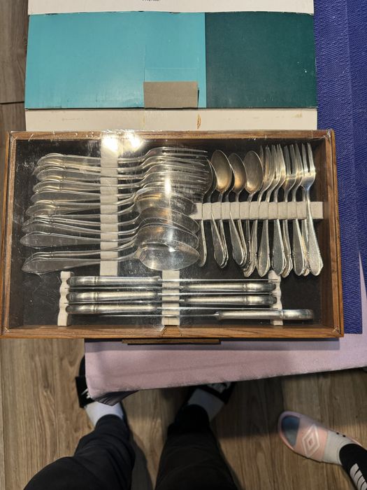 Komplet sztuciców BSF Posrebrzane