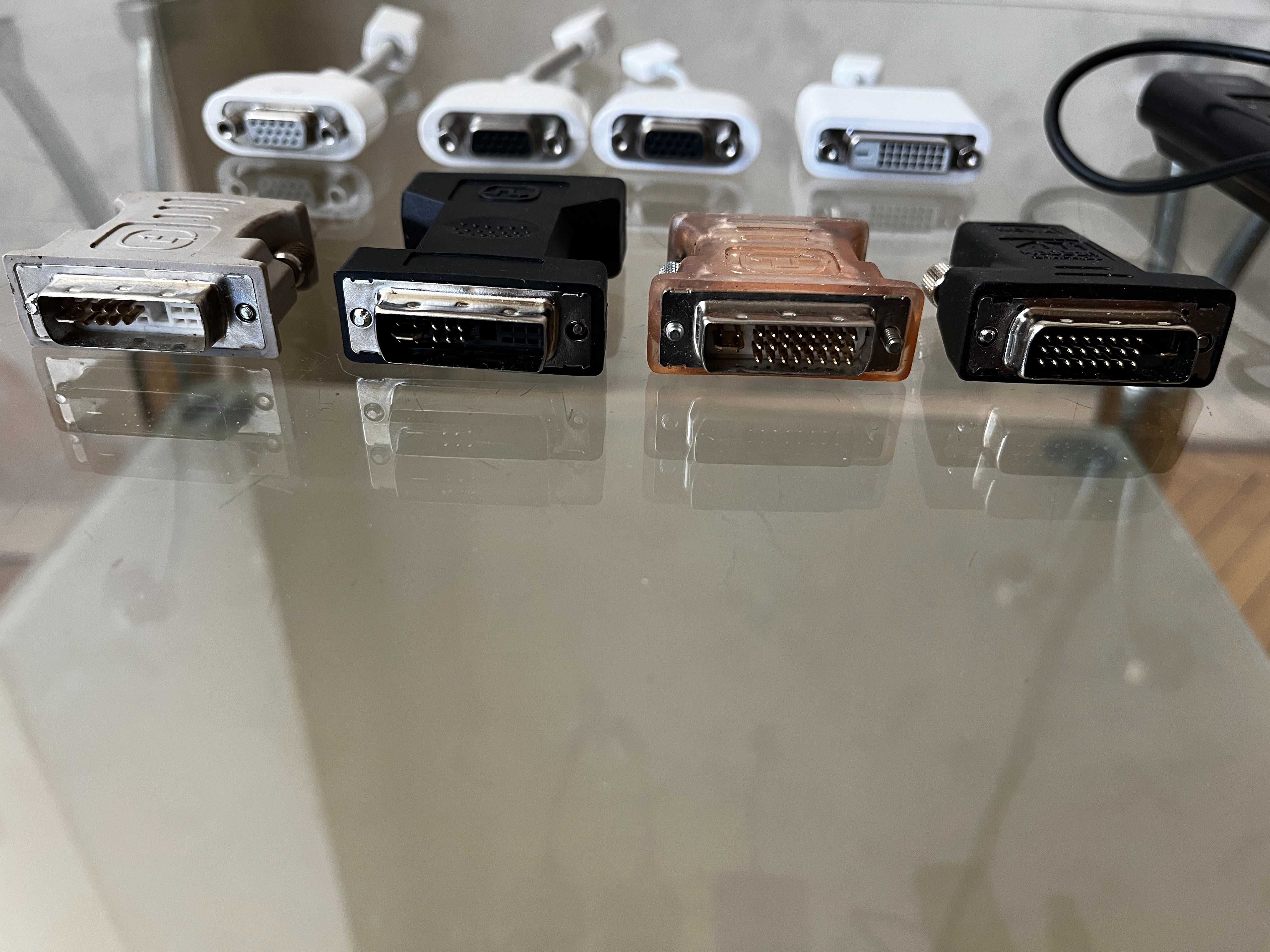 Переходники - HDMI, DVI, VGA, Apple.
