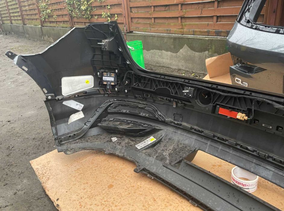 Audi Q3 разборка бампер запчасти ауди Q3 рестайл дорестайл sline