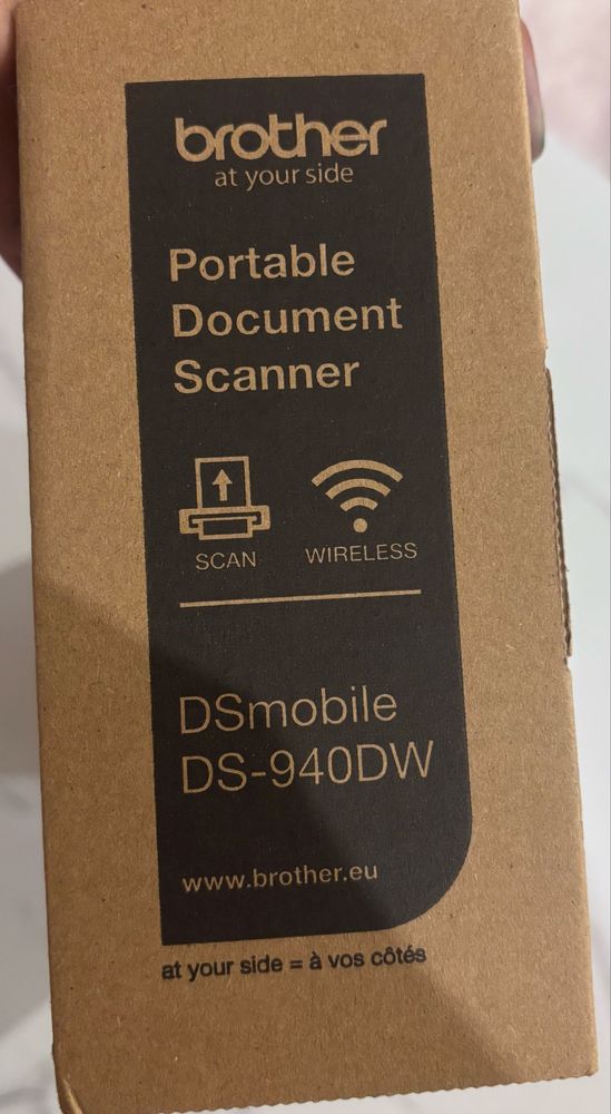 Scan przenośny skaner brother DS mobile DS-940DW