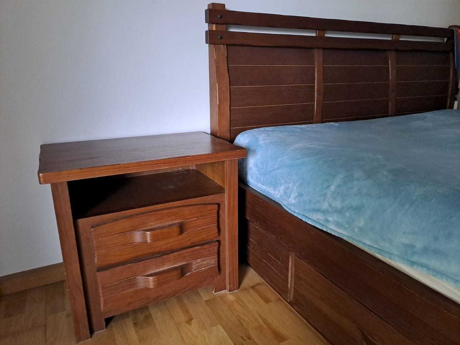 Quarto de casal rústico