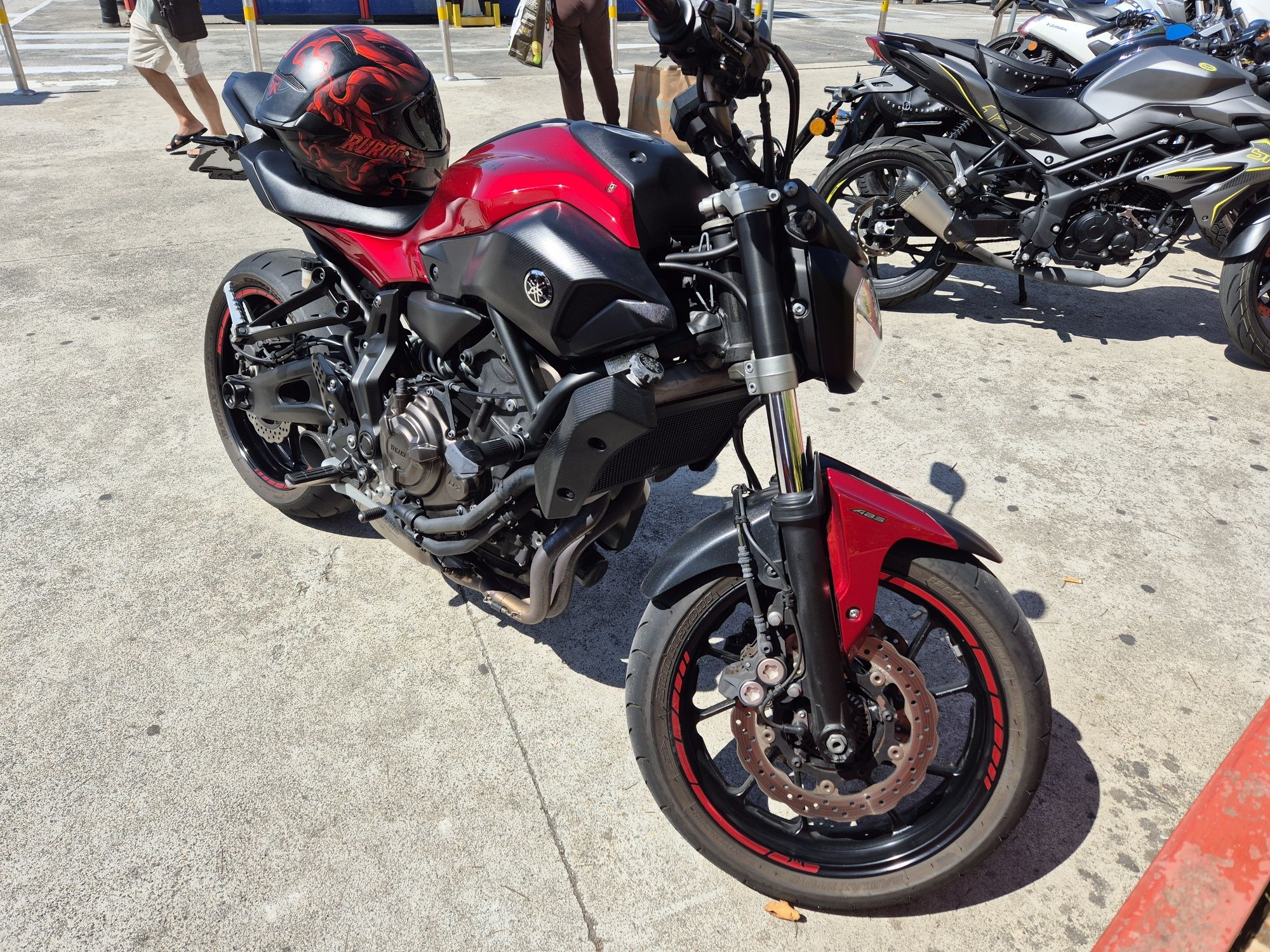Yamaha mt-07 estimada