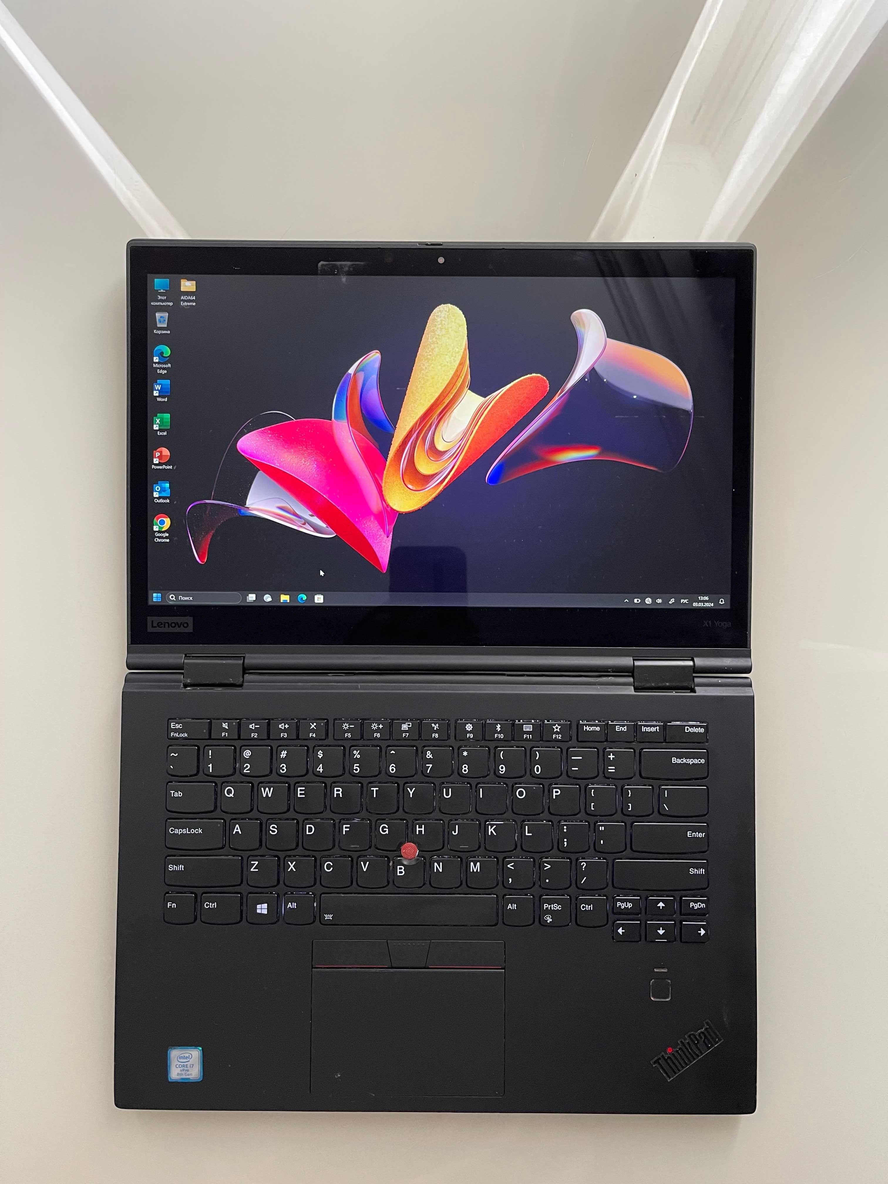 Lenovo ThinkPad X1 YOGA 3GEN i7 8650u / 16gb/ 512ssd