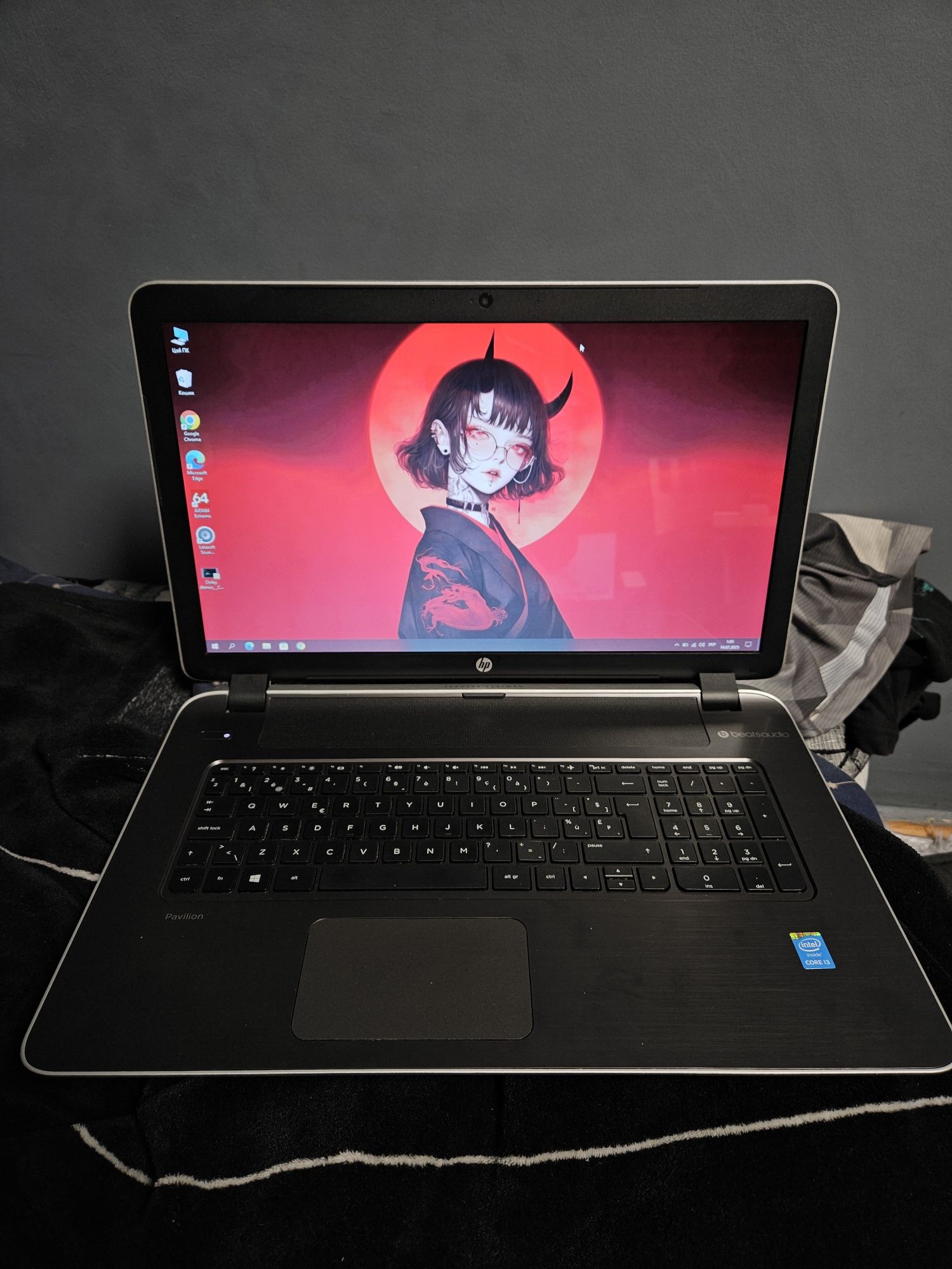 Ноутбук hp з діагоналю 17,3 дюйми