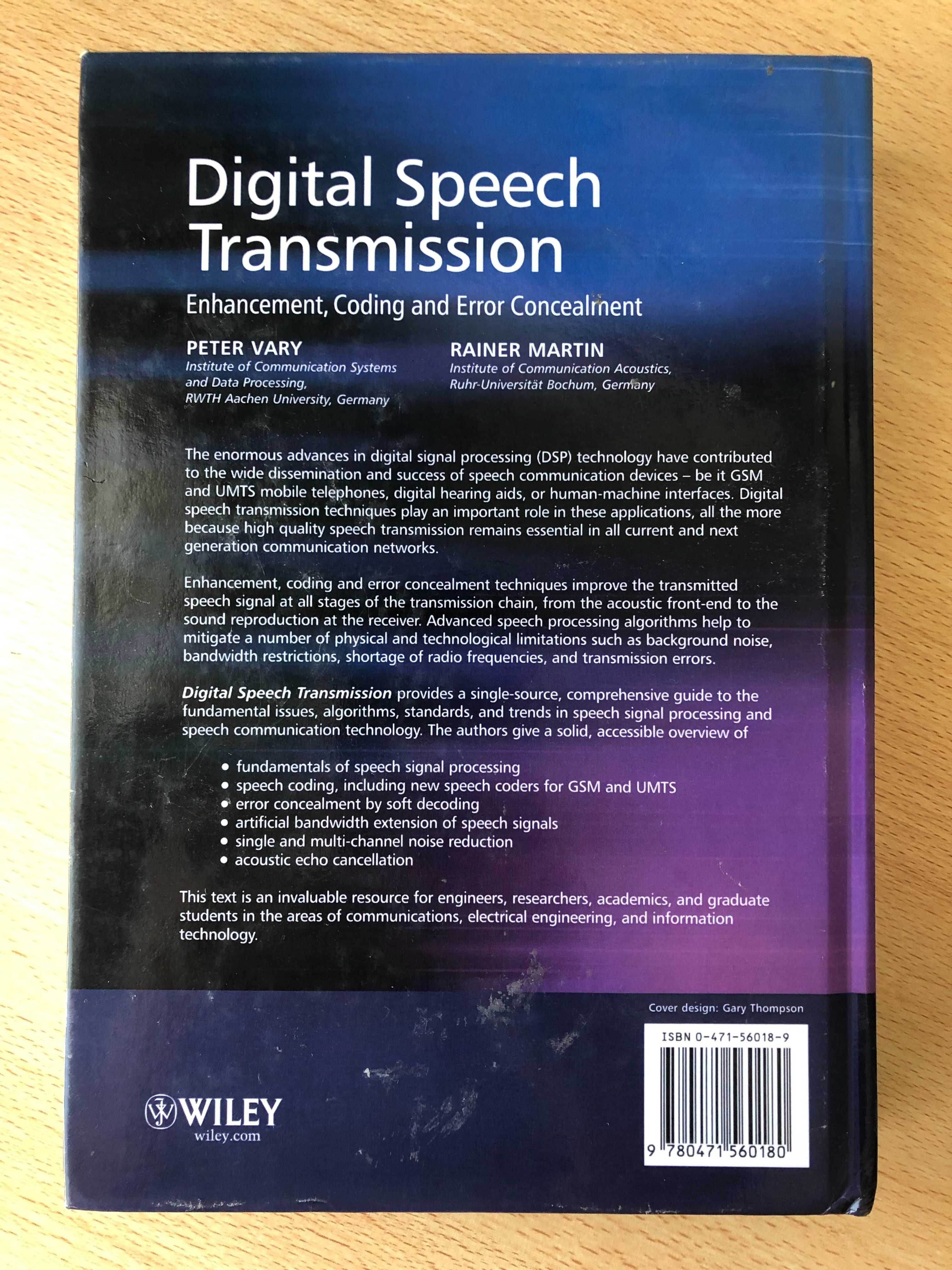 Livro Digital Speech Transmission