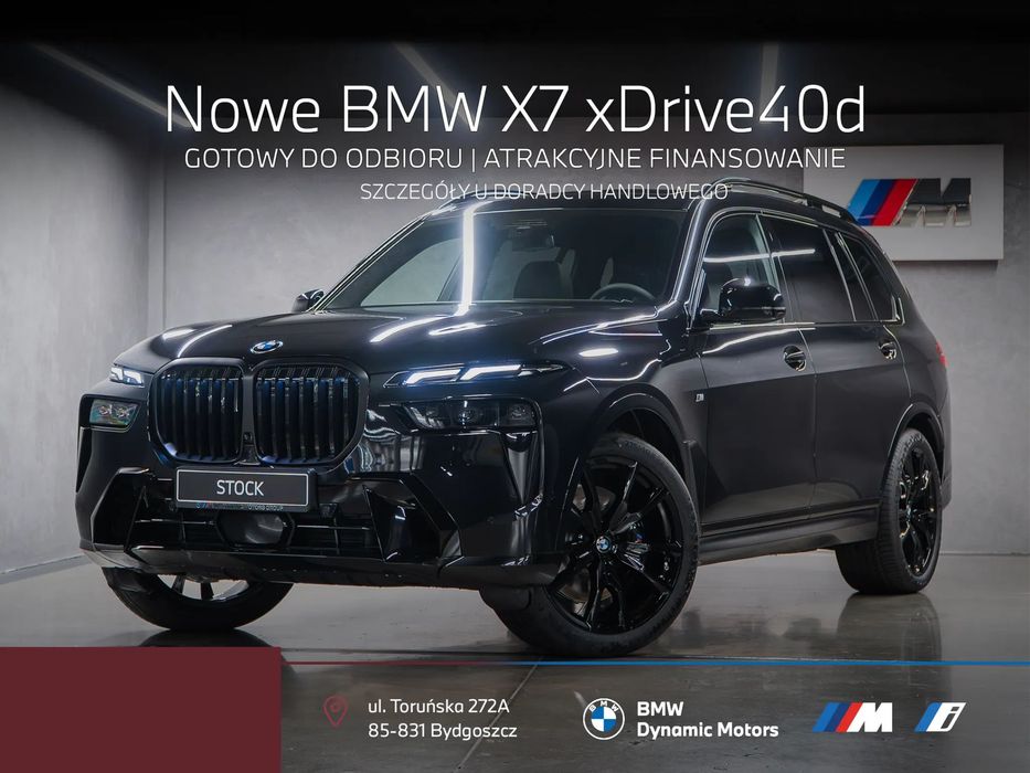 BMW X7 xDrive40d 352 KM mHEV - Wersja 6-miejscowa - Hak Holowniczy!