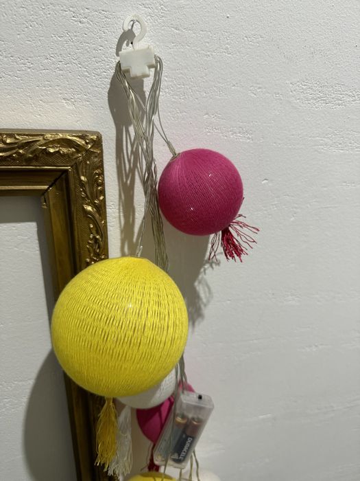 Światełka, girlandy lampki kule na baterie. za 2zł lub oddam za darmo