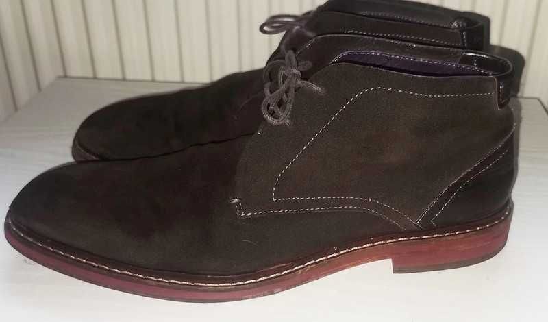 Ted Baker buty za kostkę ,zamsz 44