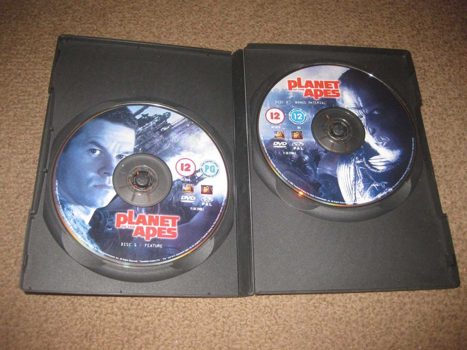 "Planeta dos Macacos" com Mark Wahlberg/Edição Especial com 2 DVDs!