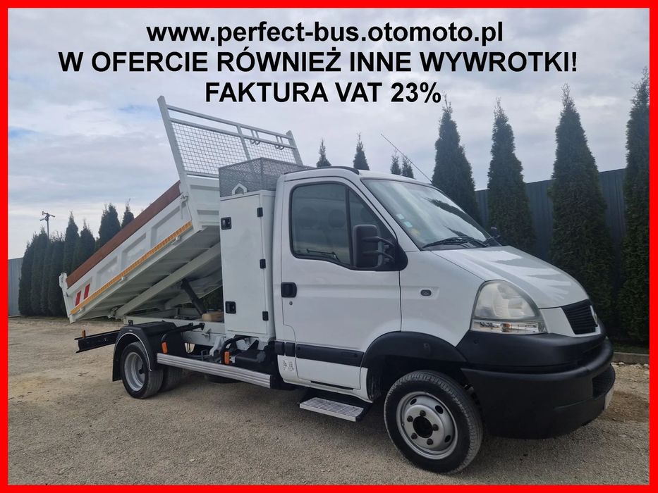 Renault Mascott 3.0 DXI 150KM  Wywrotka, Kiper +kufer, Klima, Sprowadzony, TOP!