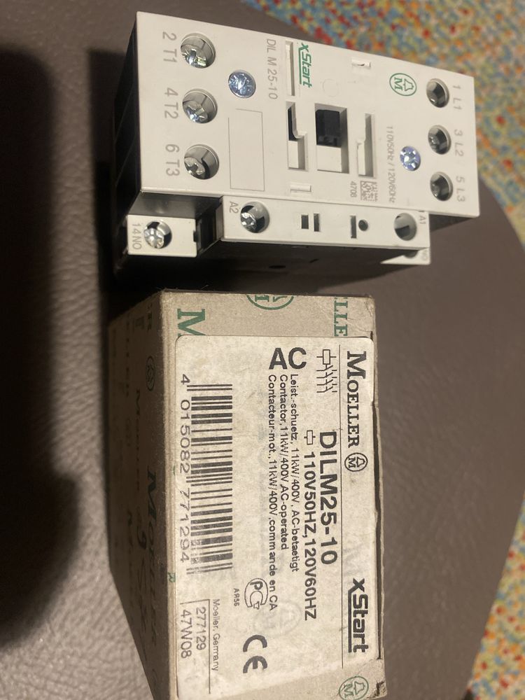 Stycznik mocy 25A 3P 110V 50hz 120v 60hz