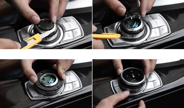 Накладка на джойстик iDrive BMW M e60 e70 f10 f15 f30 F25 e90 e92 БМВ