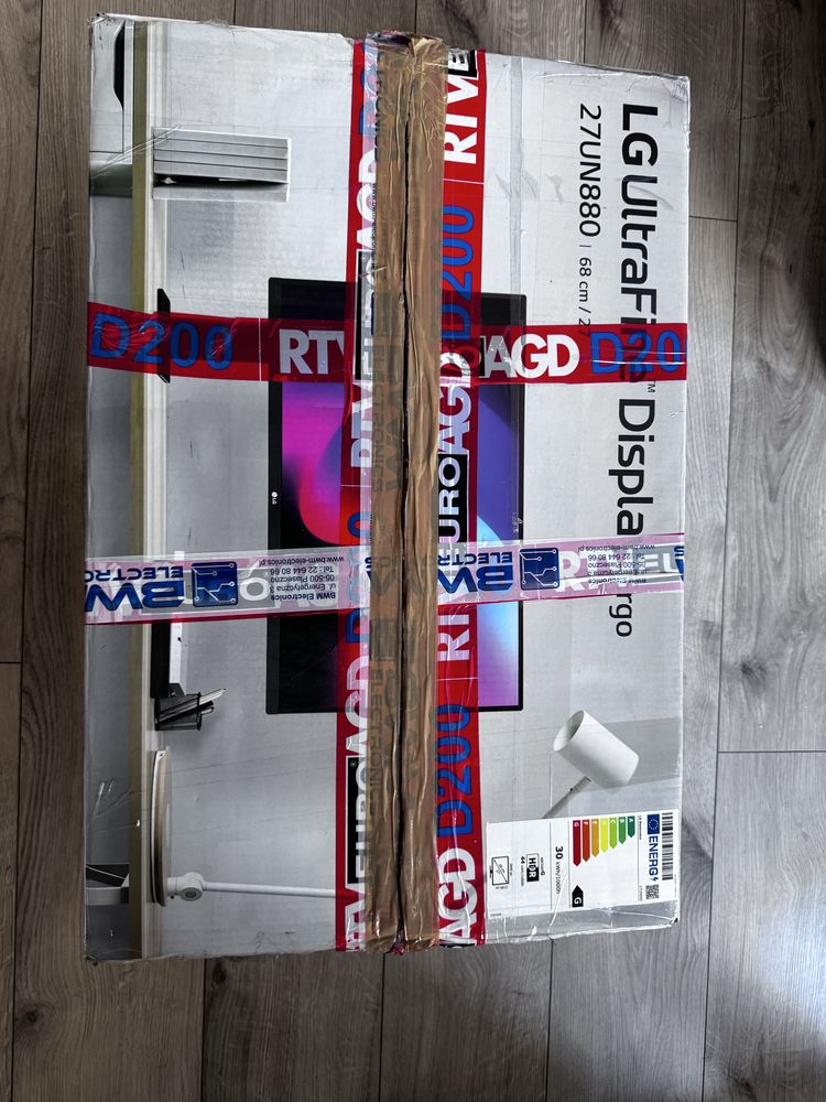 Monitor LG UltraFine 27UN880 4K Ergo / Stan Idealny / jak Nowy!
