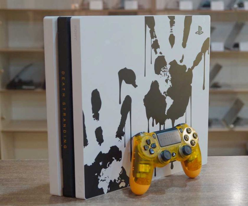 ГАРАНТІЯ Sony PlayStation 4 Pro DEATH STRANDING Limited Edition TVOYO