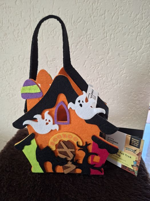 Torebka filcowa nowa na halloween