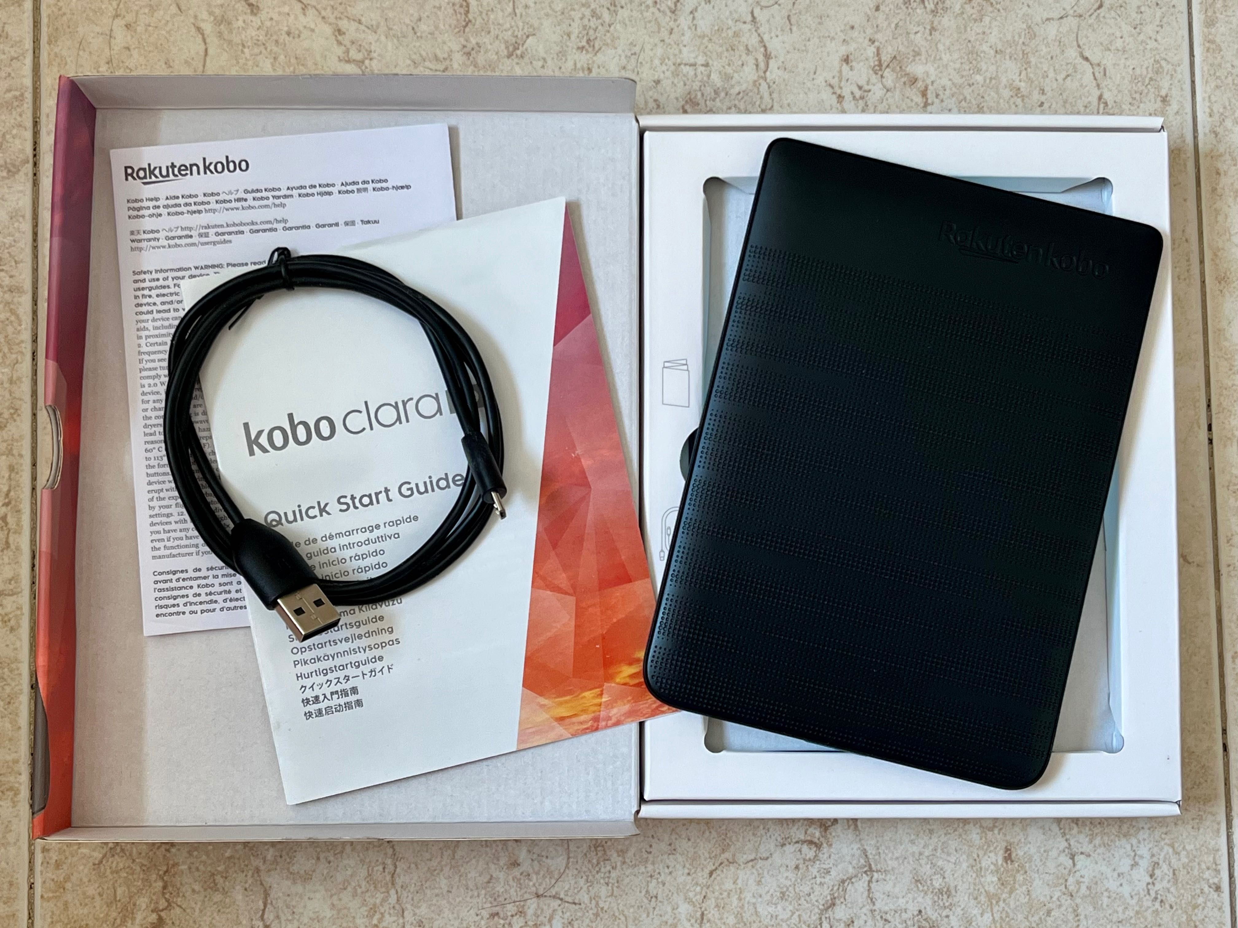 Kobo Clara HD - igual a  NOVO
