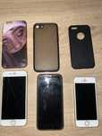 Sprzedam 3 IPHONE 5s, 6s, 7
