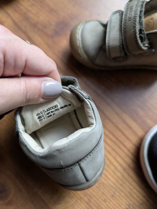 Dwie pary bucików Adidas i Lasocki 21/ 22