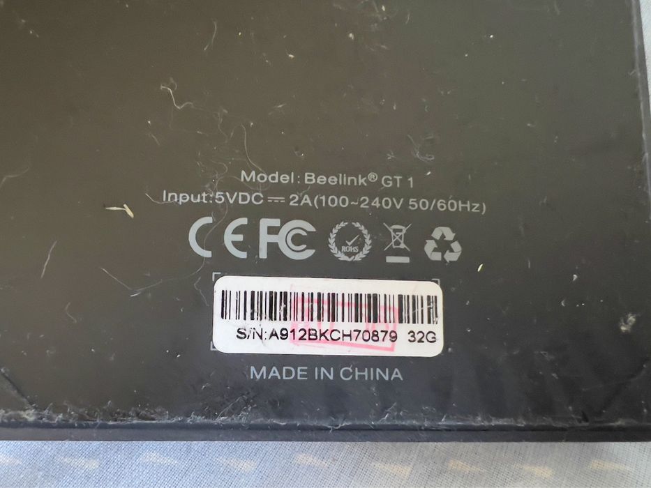 Beelink box Tv com comando original