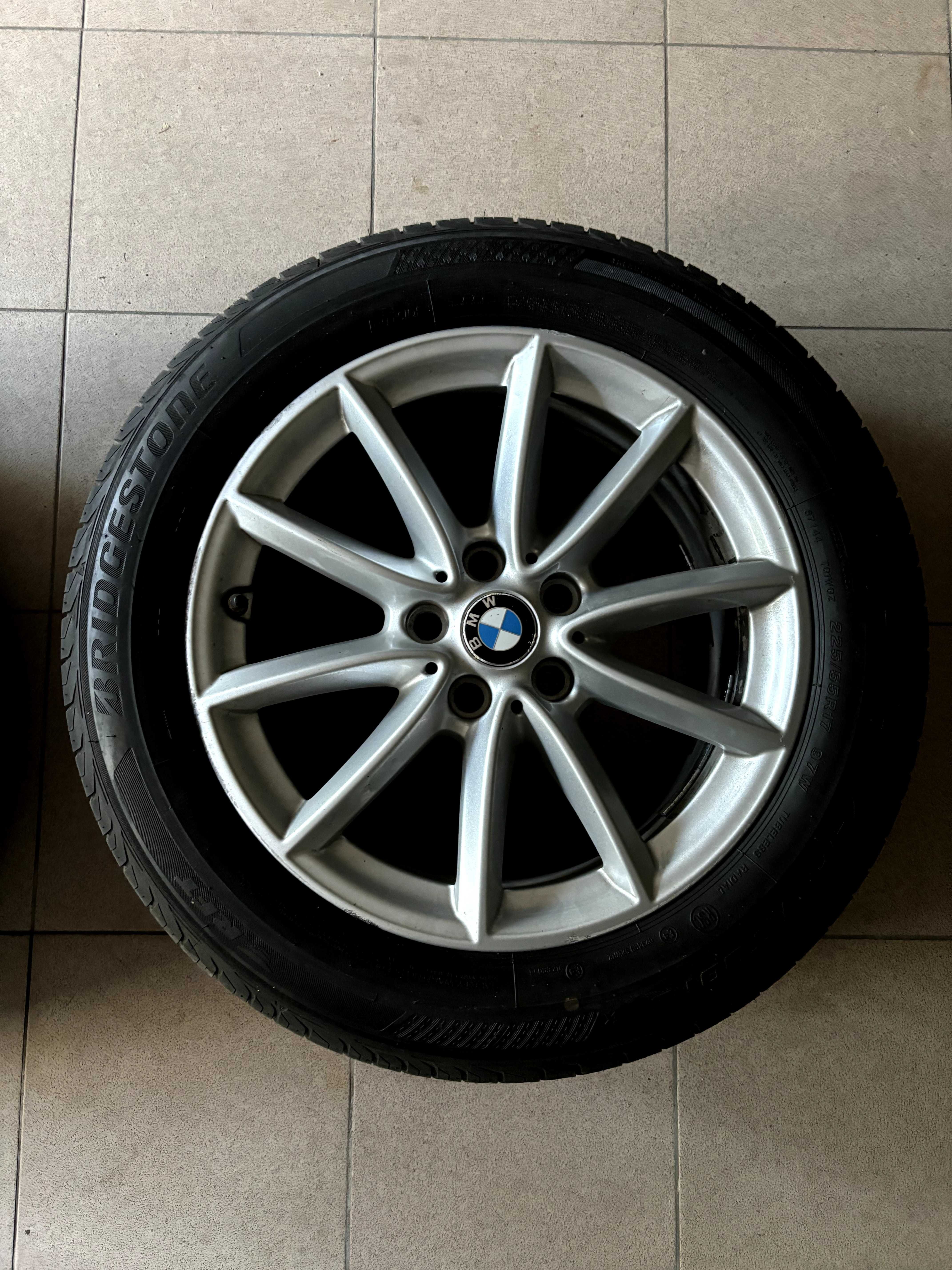Sprzedam Opony z felgami Bridgestone Turanza 225/55R17