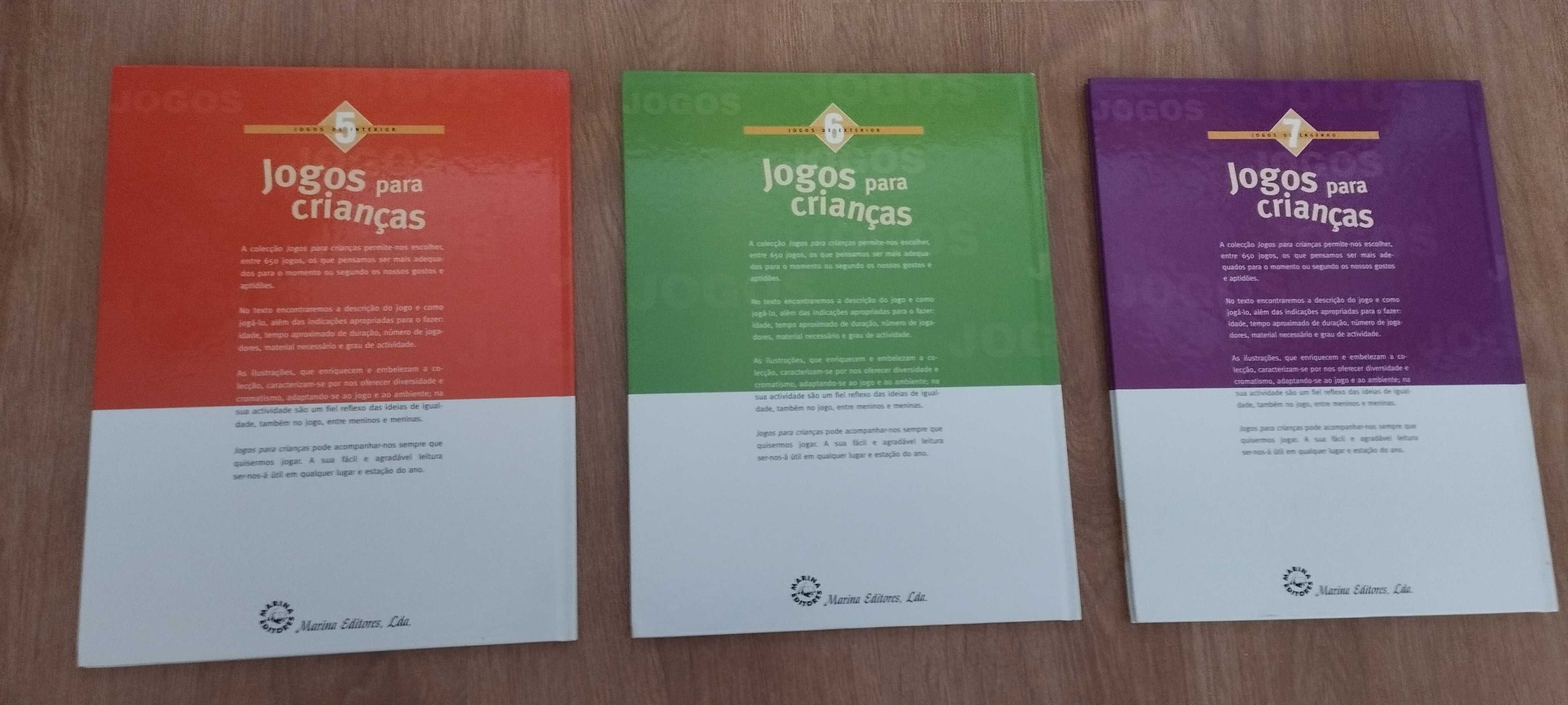 Livros de jogos para crianças