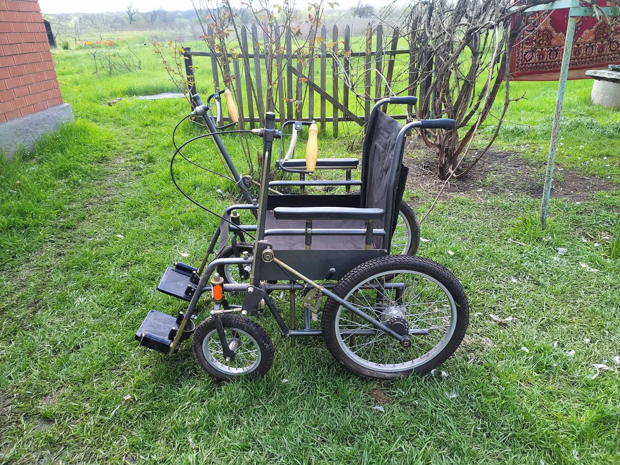 Инвалидная коляска рычажная - не использовалась