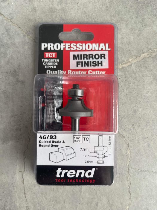 Frez zaokrąglający firmy Trend