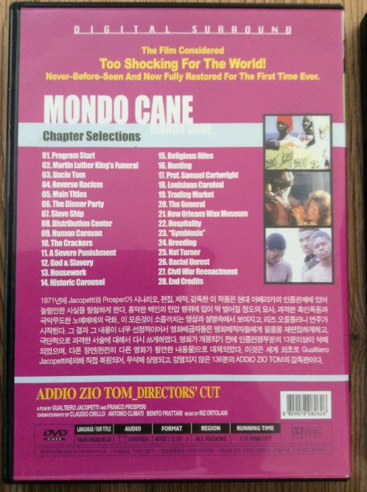 Mondo Cane - zestaw kultowych filmów dokumentalnych - 5 DVD