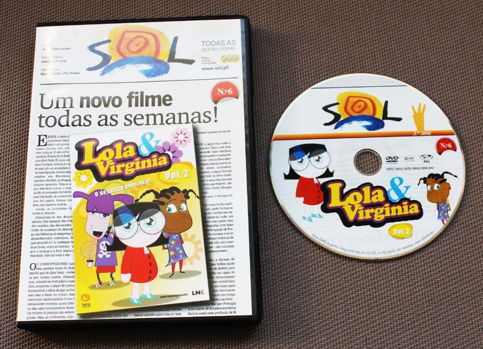 Filme DVD Lola & Virgínia (COMO NOVO)