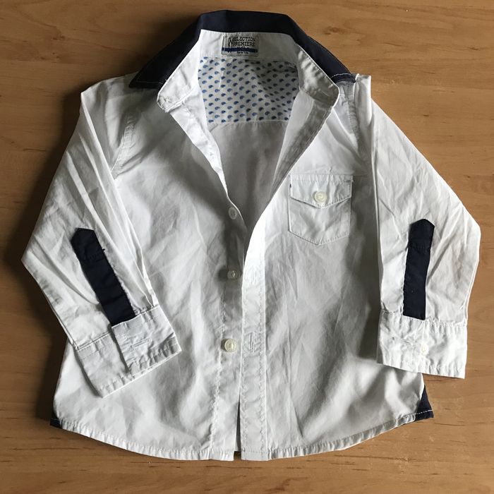 Пиджачок с рубашкой для новорожденного