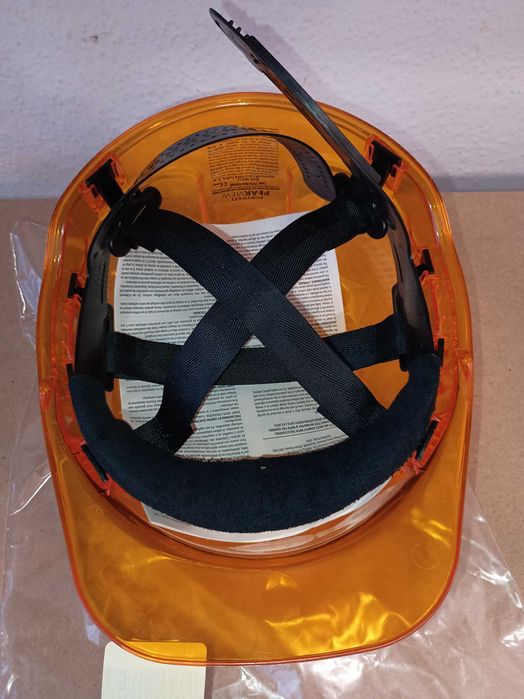 PORTWEST PV54 Przemysłowy hełm ochronny Peak View Plus przezroczysty