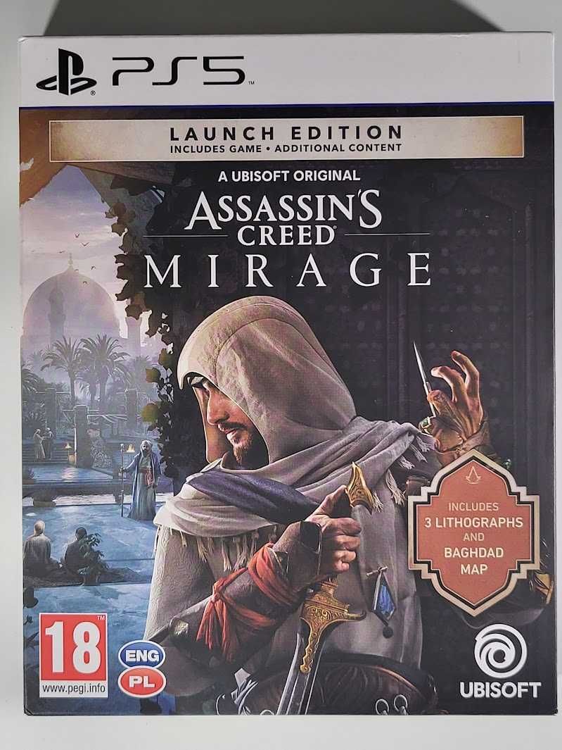 Assassin's Creed Mirage / Launch Edition / PS5 / + Dodatki / Mokotów