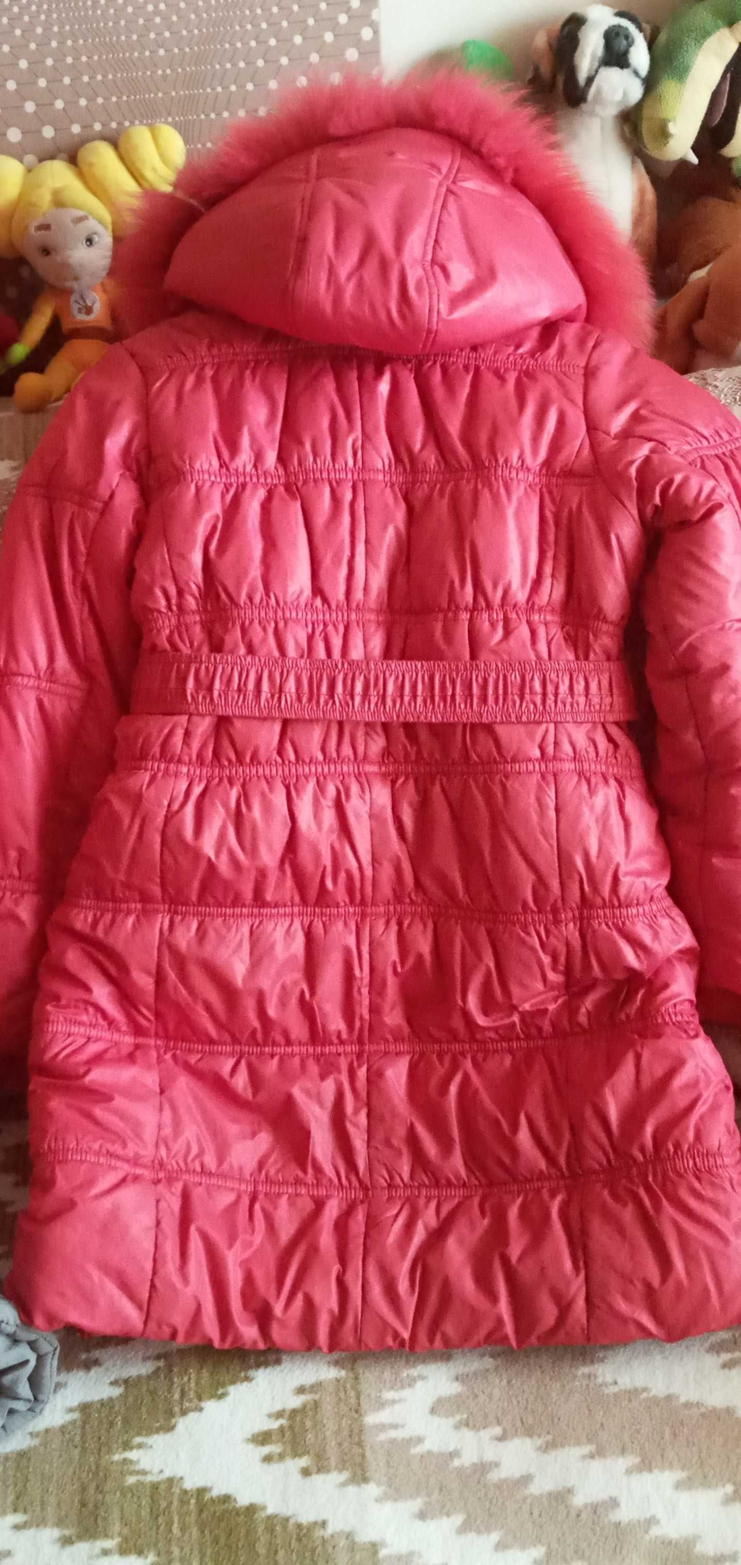 Продам зимове пальто на дівчинку 128 розмір (7-9 років) Danilo (Данило