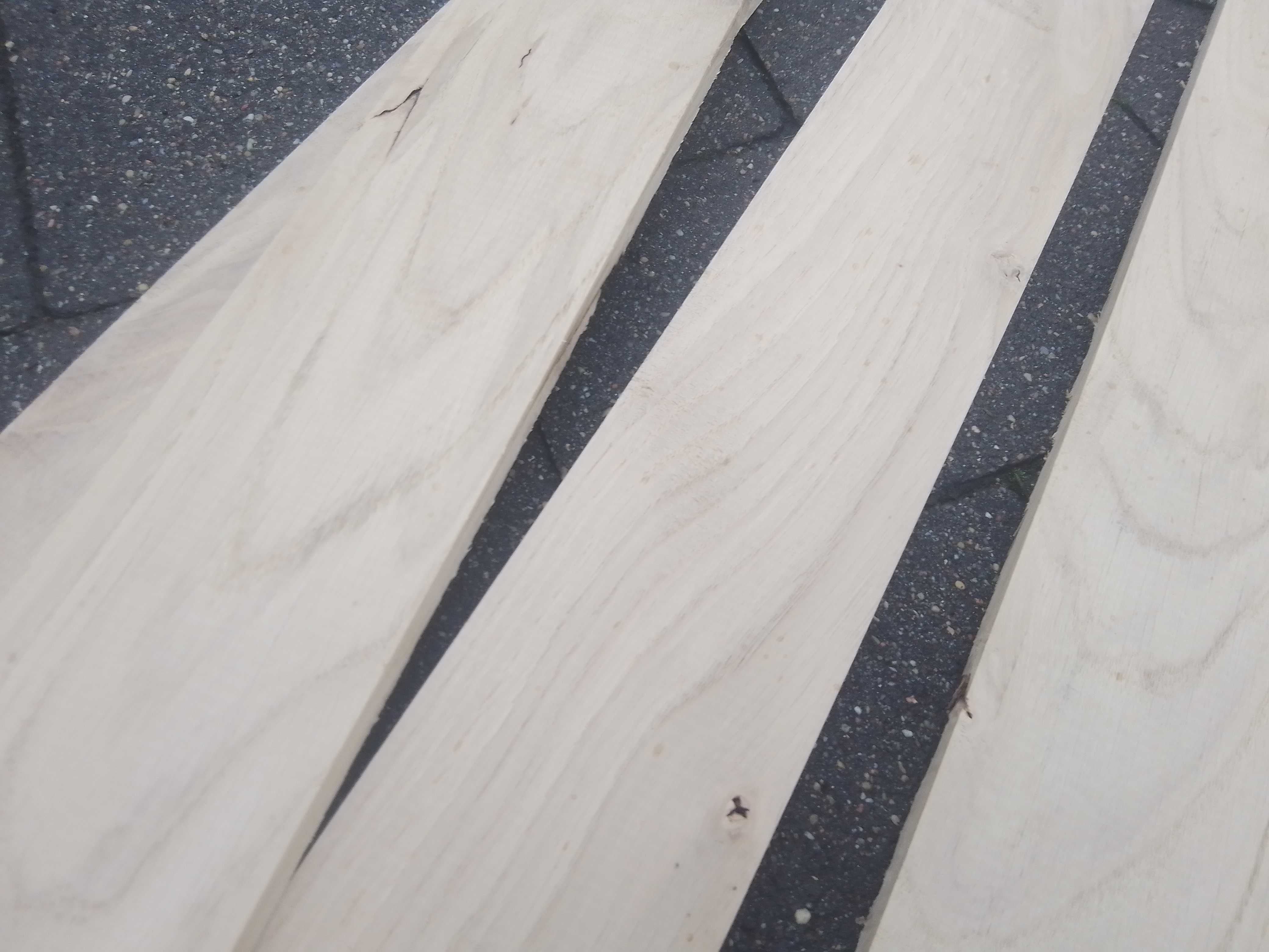 Sztacheta dębowa , deska heblowana 1300 mm