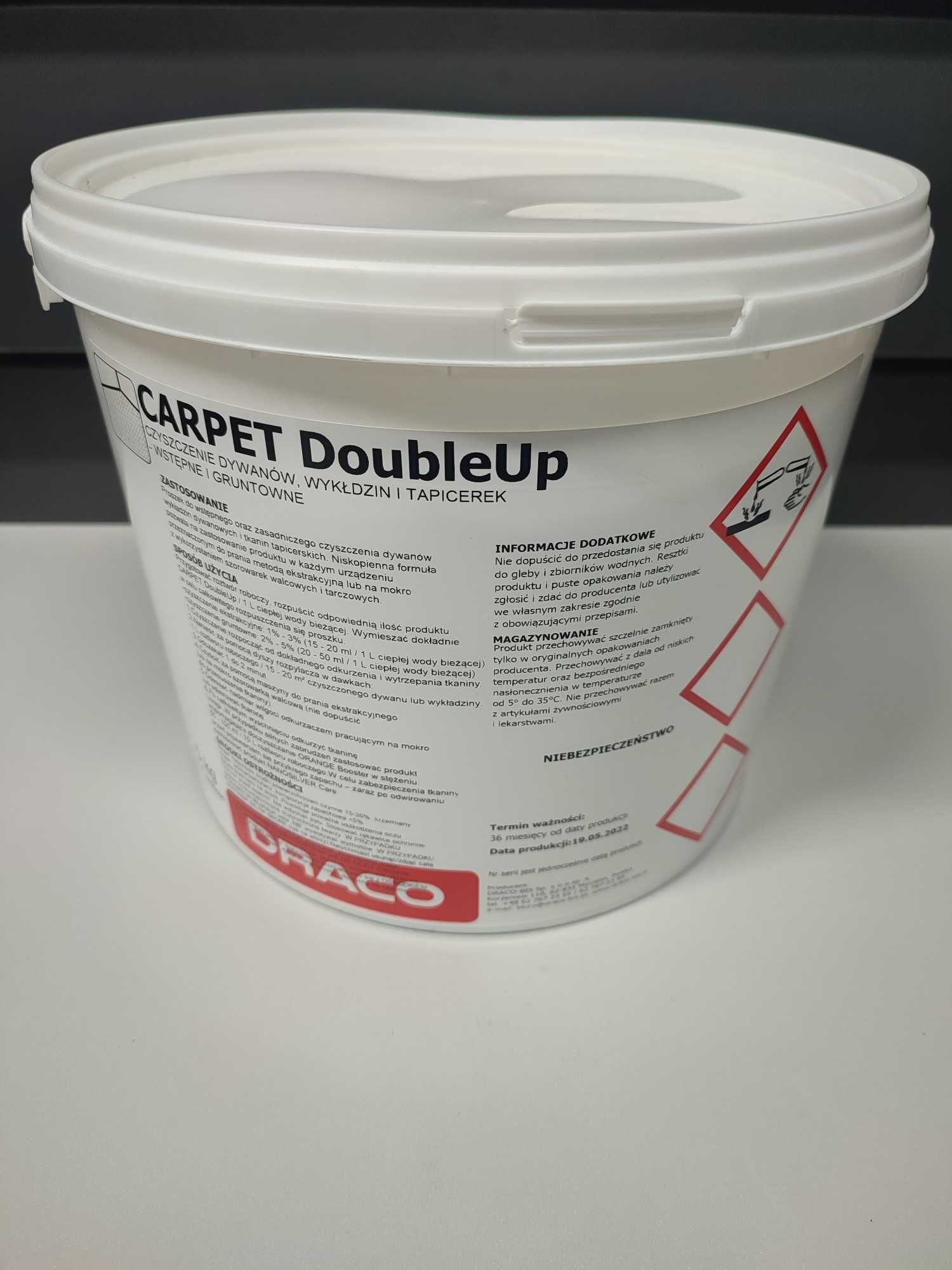 Proszek do prania Tapicerki Draco CARPET jak Karcher RM 5kg