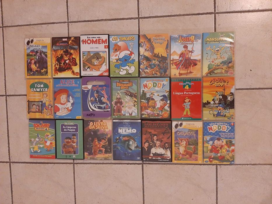 DVD's como novos