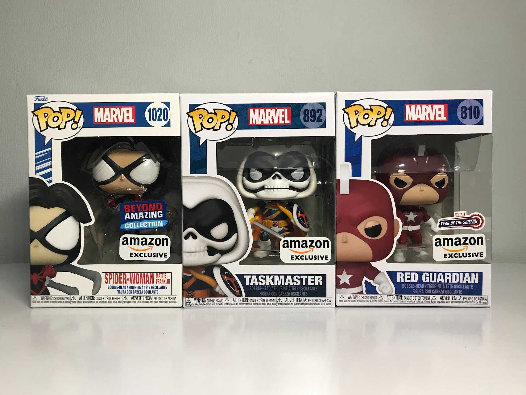 Funko Pop MARVEL, Dr. Doom, Loki, Vision, Ant-Man, Taskmaster, Nebula