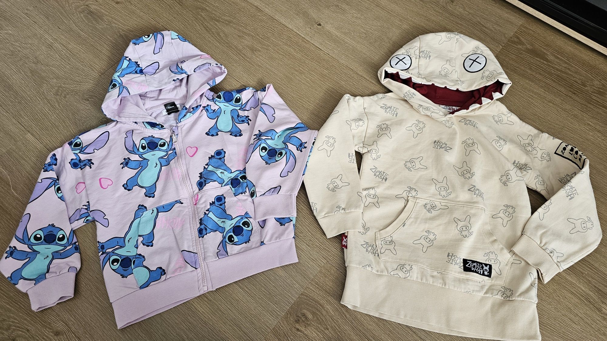 Bluzy dziewczęce - w sztuki: Stich & Zombie rozm. 128