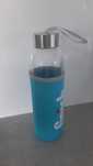 Szklana butelka na wodę 500 ml / 0,5 l / z etui