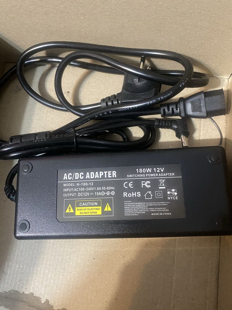 Блок живлення блок питания для лед led освещения 12v 20a, 12v 12,5a