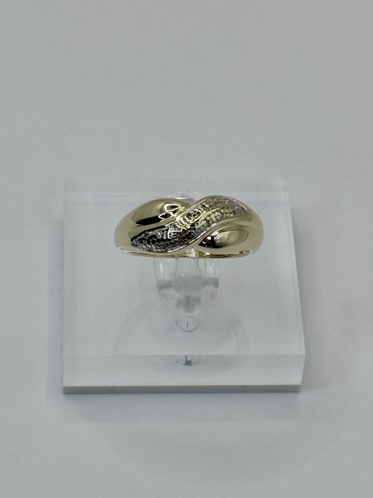 Złoty pierścionek rozmiar 14