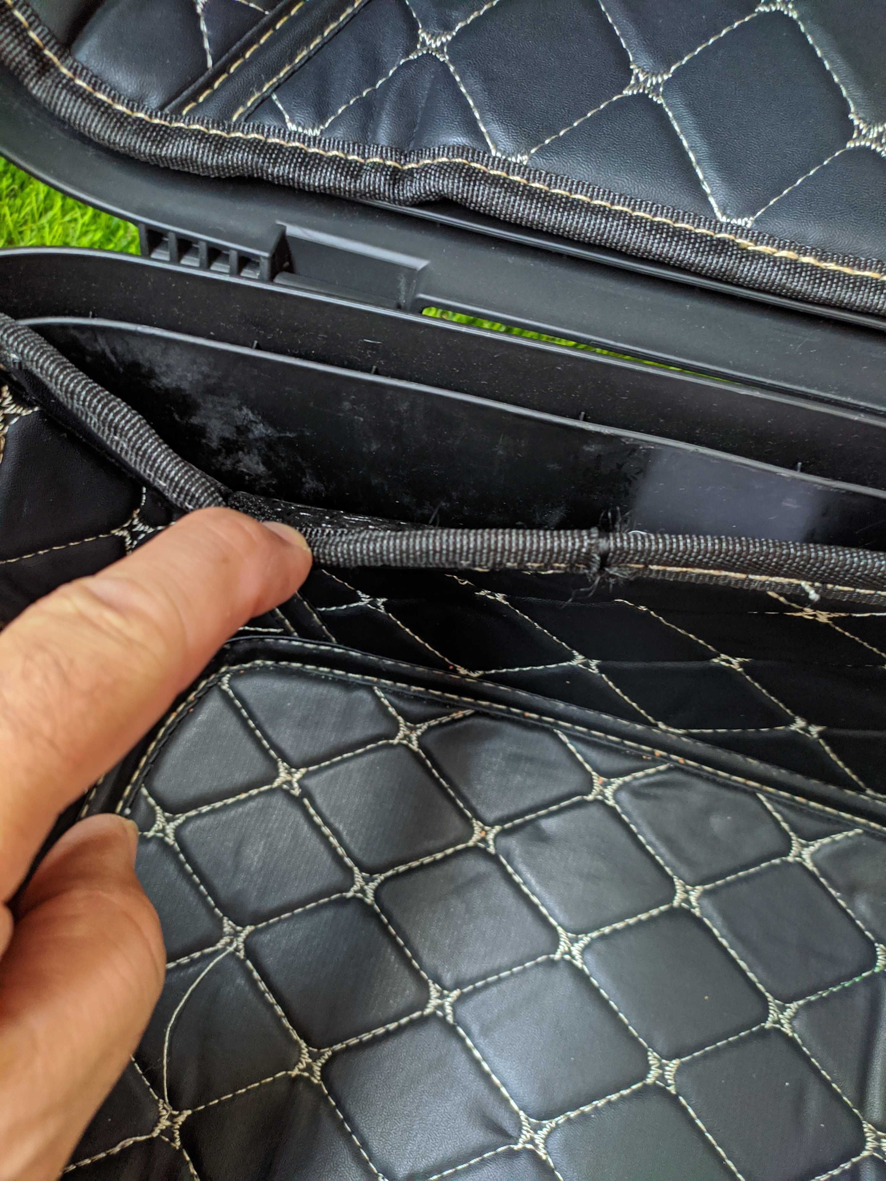 Baú de Moto SHAD SH34 com Forro Personalizado - Quase Novo