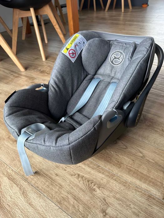 Cybex Cloud Z I-Size Plus szary GREY  0-13 kg jak nowy