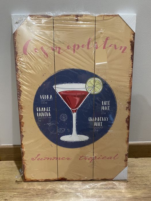 Quadros / placas decorativas para bar ou café