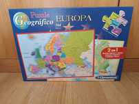 Puzzle de mapa europeu (novo)