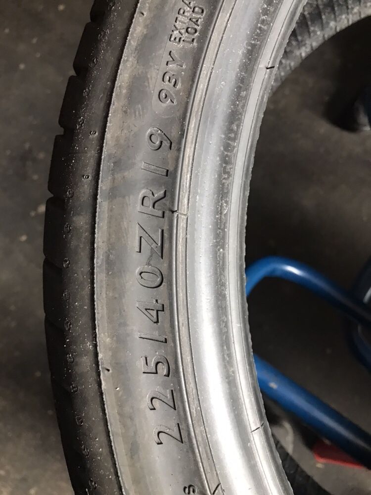 255/35/19+225/40/19 R19 Dunlop SP SportMaxx RT 4шт